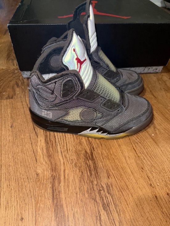 Nike Other - Jordan 5 Retro Off-White Black